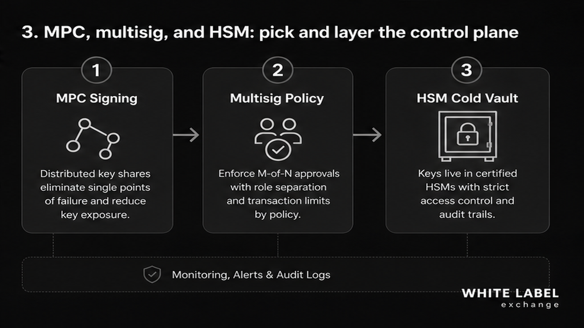 Grayscale workflow: layer MPC, multisig, and HSM control plane