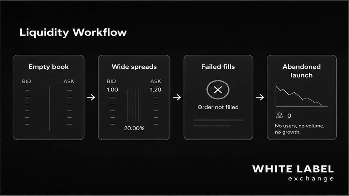 Grayscale workflow: how empty order books kill exchange launches
